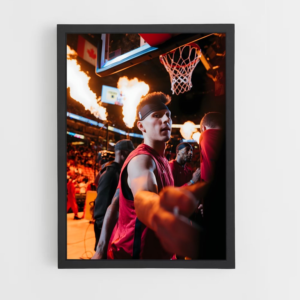 Poster Tyler herro dunk – affiche Basketball (vue 2)